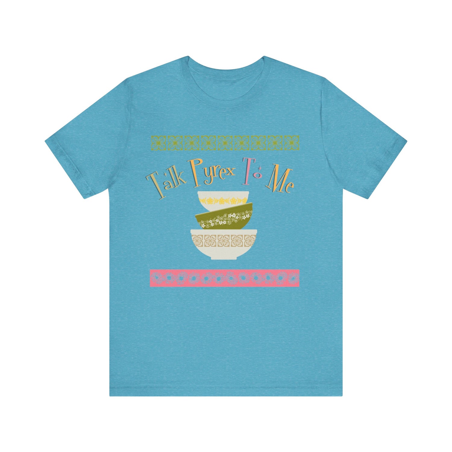Pyrex Collector Retro T-Shirt, Pyrex Lover, Funny Quirky Collectors Edition By MCM GAL - Mid Century Modern Gal