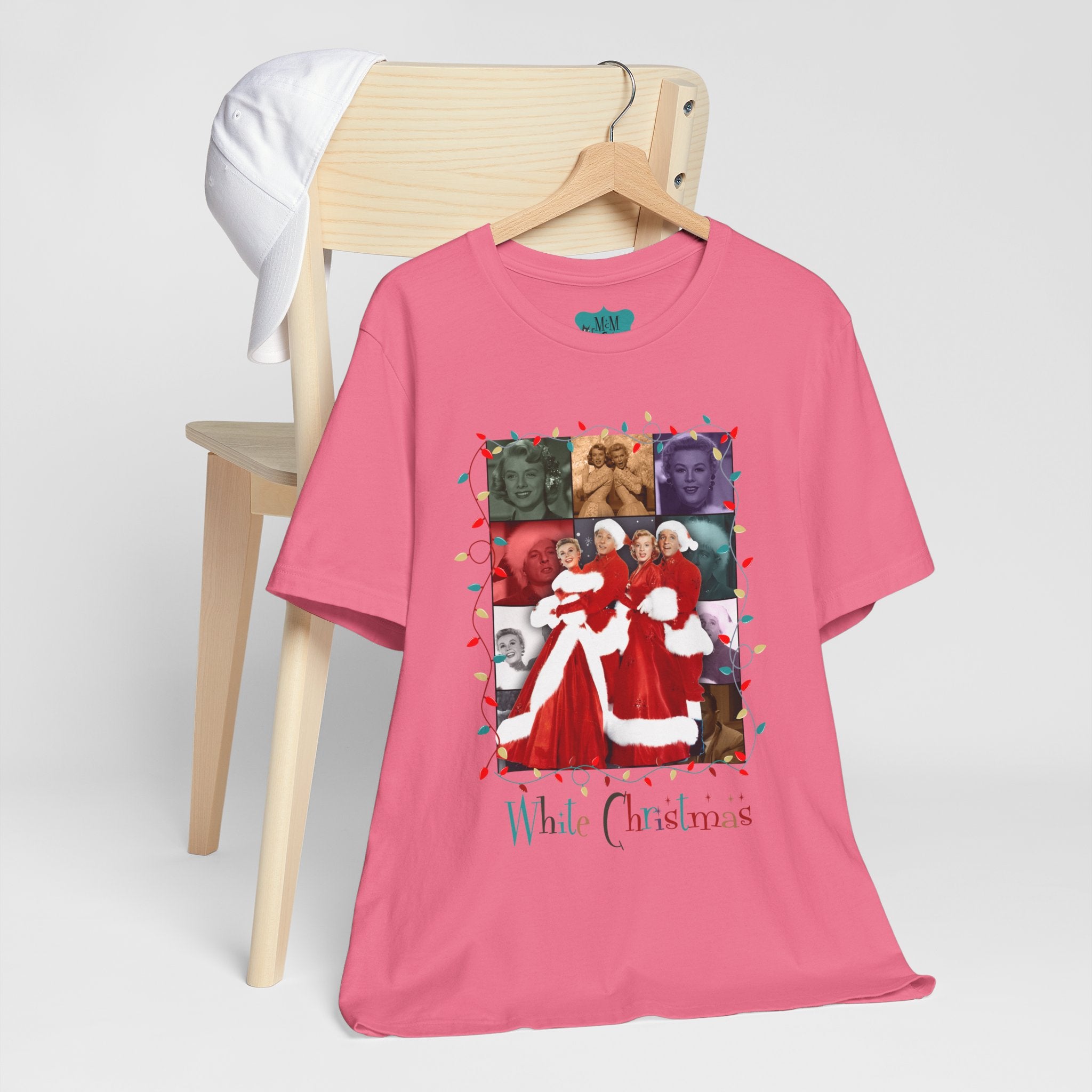 Wallace And Davis Sisters Sisters 50s White Christmas Movie Tee - Mid Century Modern Gal