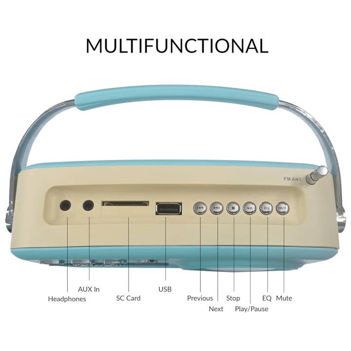 Wholesale Supersonic Multi-Function Bluetooth Retro Speaker