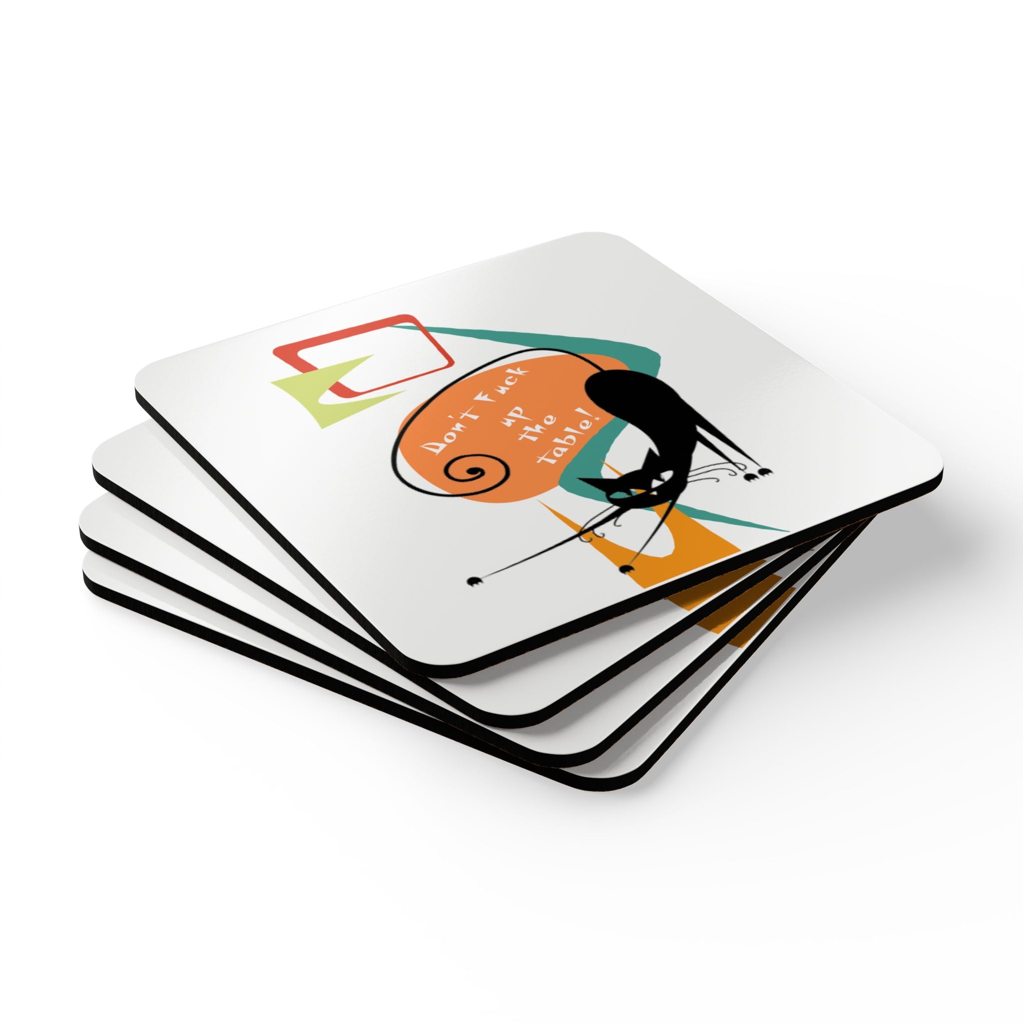 Atomic Cat Coasters Don&