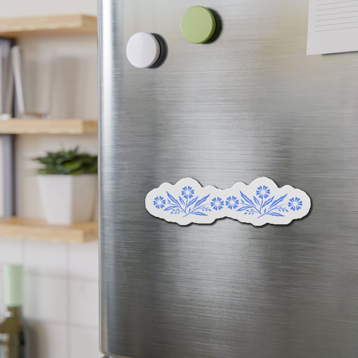 Pyrex Kitchen Cornflower Die-Cut Magnets - Mid Century Modern Gal
