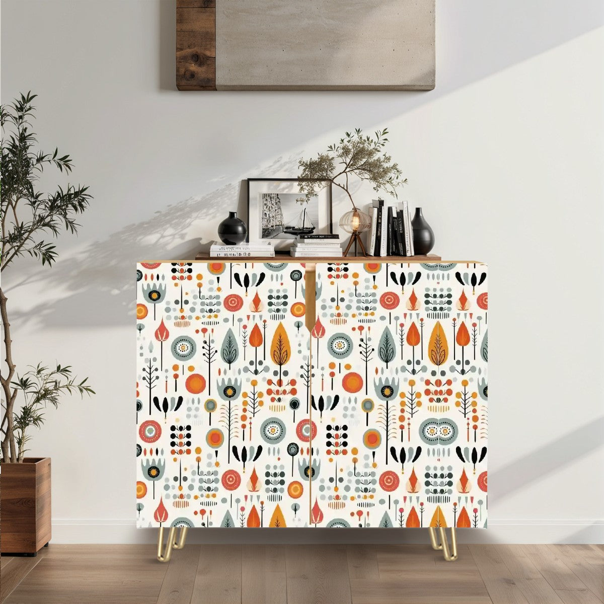 Mid Century Modern Scandinavian Modern Danish Wooden Storage Cabinet - Mid Century Modern Gal