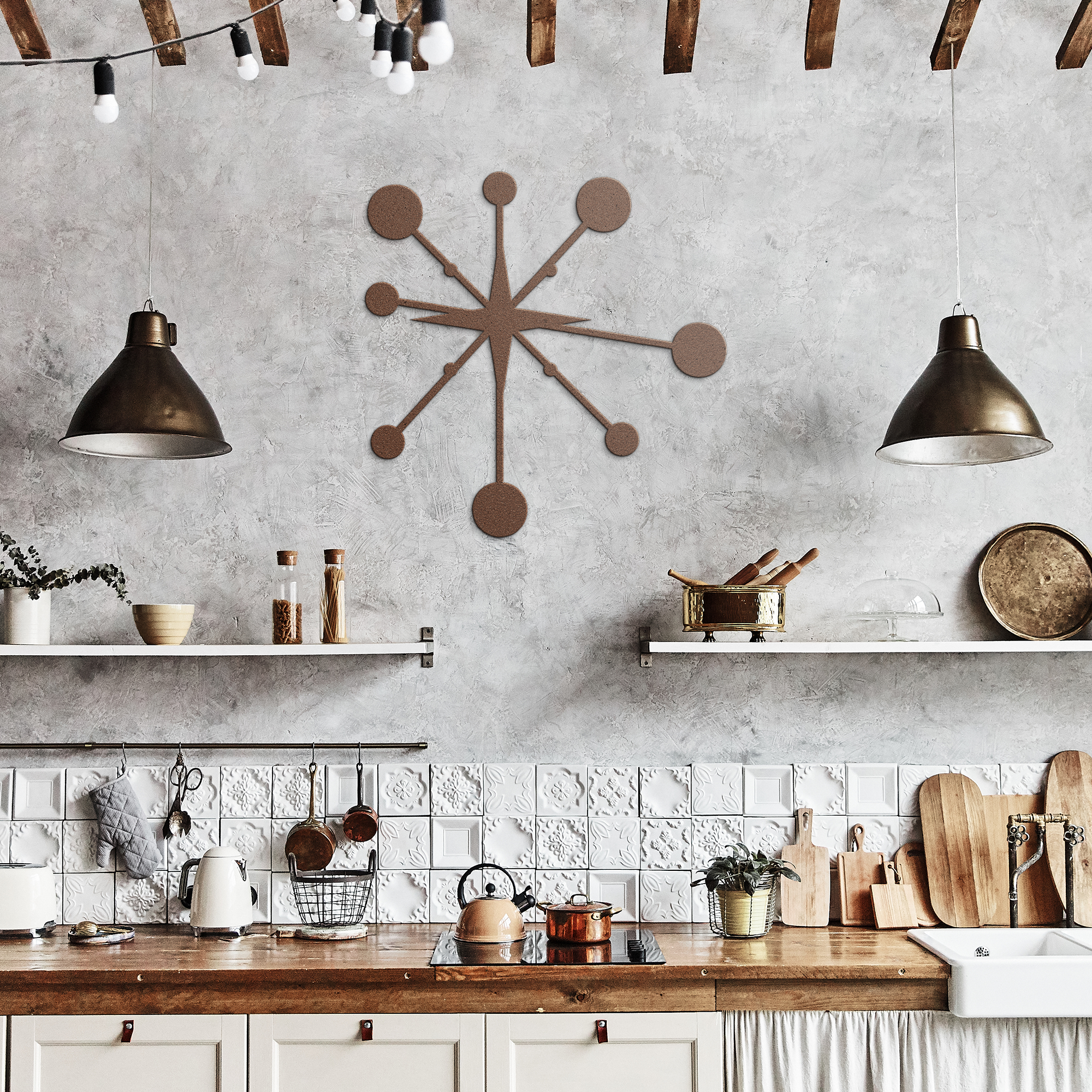 Atomic_Starburst_Mid_Century_Modern_Met_Copper_Rustic_Kitchen_Mockup.png