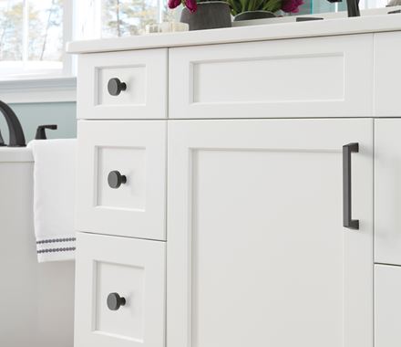 Cabinet Knobs - Blackrock Series - 1-5/16" Inch - Multiple Finishes Available - Sold Individually