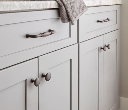 Cabinet Knobs - Edona Series - 1-1/4" Inch - Multiple Finishes Available - Sold Individually