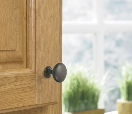 Cabinet Knobs - Edona Series - 1-1/4" Inch - Multiple Finishes Available - Sold Individually