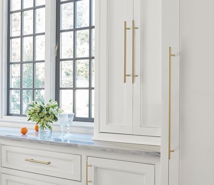 Cabinet Pulls - Bar Pull Series - 3-3/4" Inch Center to Center - Multiple Finishes Available - Sold Individually