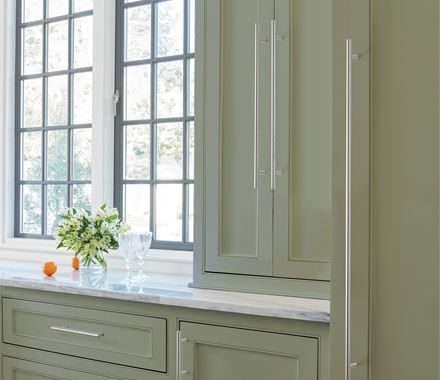 Cabinet Pulls - Bar Pull Series - 5-1/16" Inch Center to Center - Stainless Steel - Sold Individually