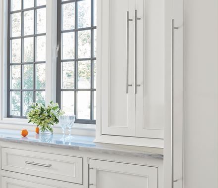 Cabinet Pulls - Bar Pull Series - 5-1/16" Inch Center to Center - Stainless Steel - Sold Individually