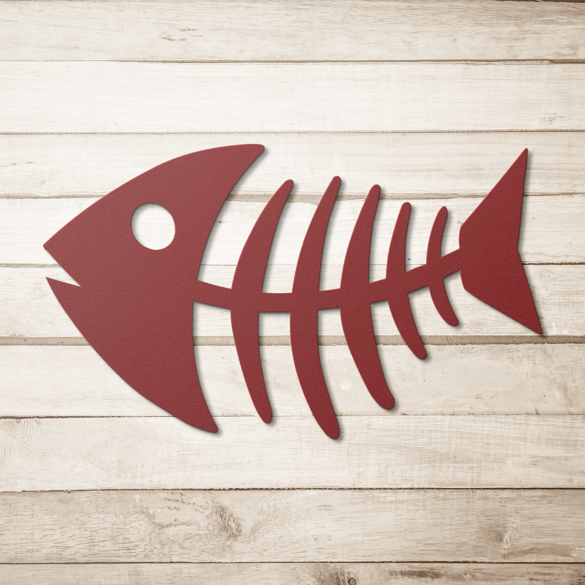 Mid_Century_Modern_Fish_Art_Metal_Art__Red_Simple_Wood_BKGD_Mockup.png
