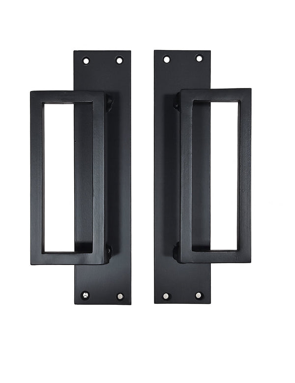 Modern Contemporary Raised Rectangular Door Pulls – Pair