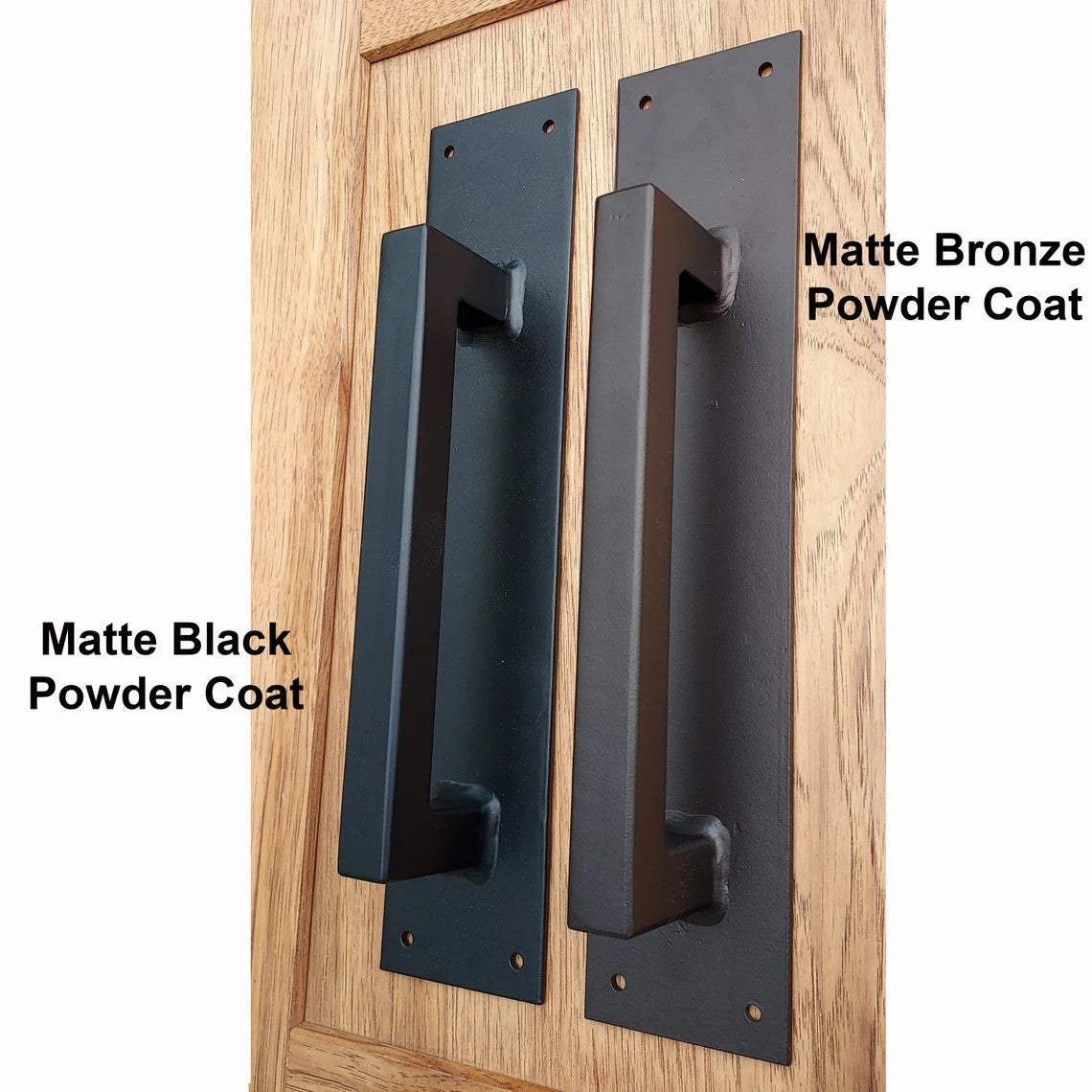 Extra Large Rectangular Pull - 11" Inch - Multiple Finishes Available - Sold Individually