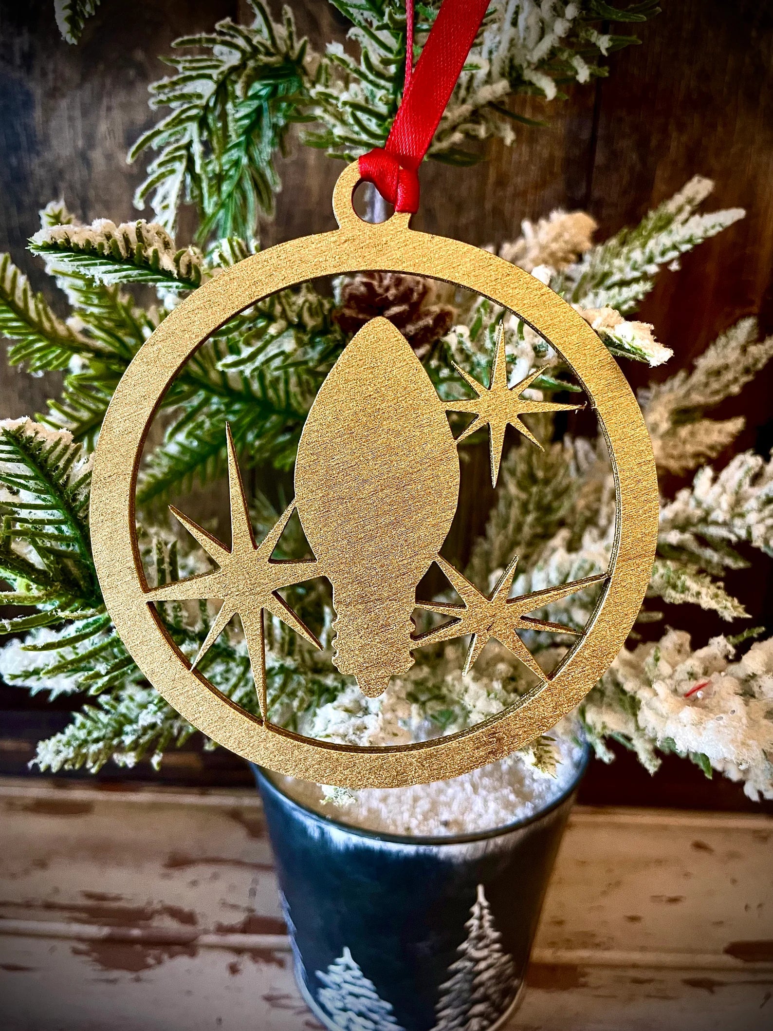Symbols of Christmas - Art Deco Ornaments - Set of 12