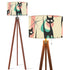 Atomic Cat Mid Century Modern Tripod Floor Lamp Kitschy Fun Style - Mid Century Modern Gal