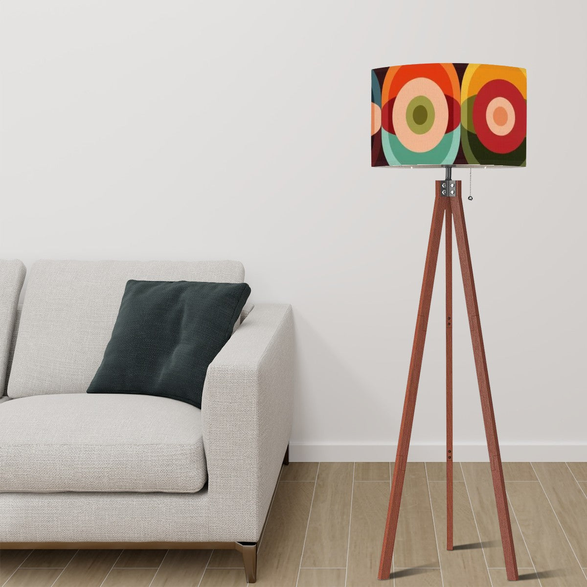 Retro Groovy Space Orb, Funky Fun Tripod Floor Lamp - Mid Century Modern Gal