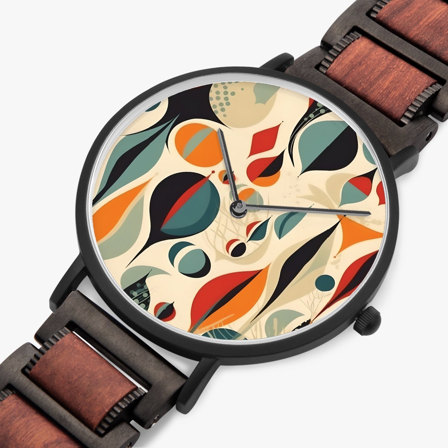 Mid Century Modern Man, Retro Dude, Classy Styled Time Piece - Mid Century Modern Gal