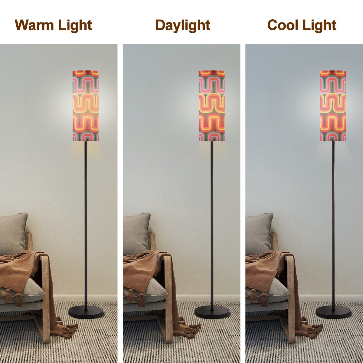 Mid Century Modern Groovy 60s Designed Floor Lamp - Mid Century Modern Gal