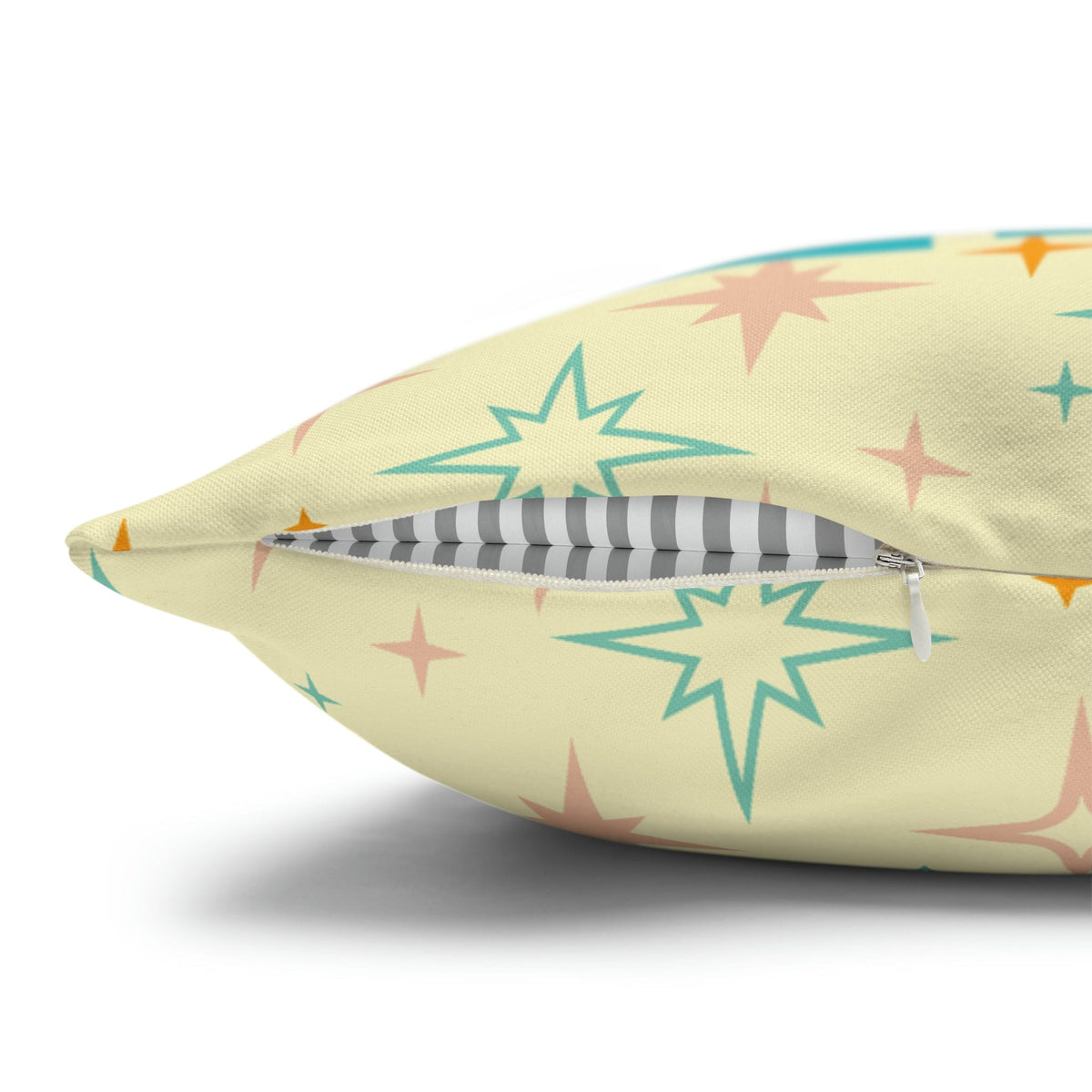 Atomic 50's Chrismtas,Atomic Cat, Christmas Pillow Cover, Mid Century Modern Kitschy Chrismta Holiday Decor, Pillow Cover Home Decor