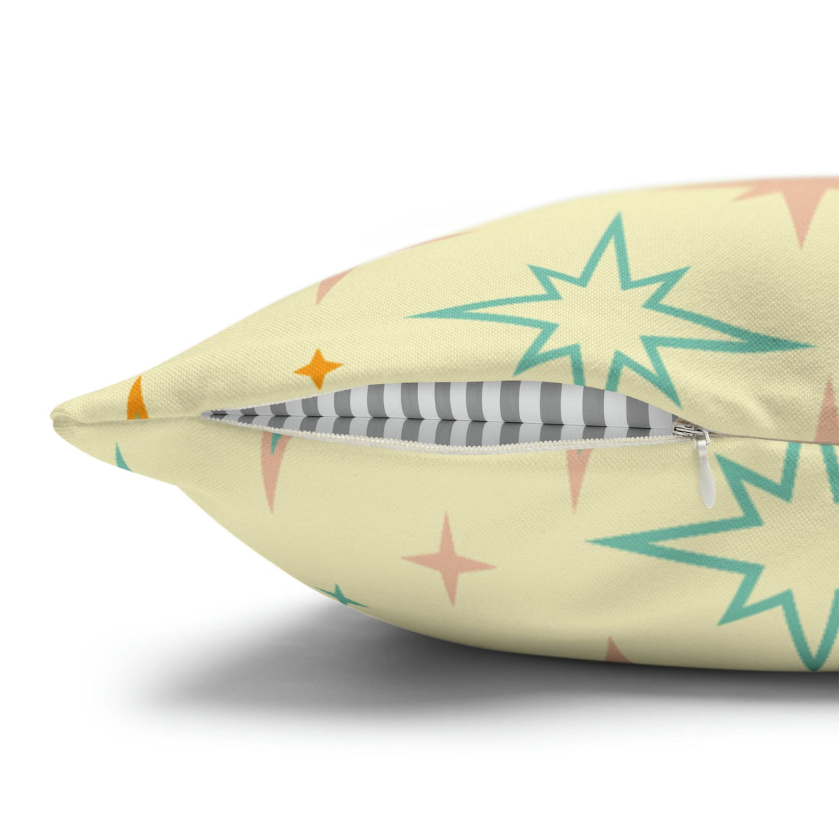 Atomic 50's Chrismtas,Atomic Cat, Christmas Pillow Cover, Mid Century Modern Kitschy Chrismta Holiday Decor, Pillow Cover Home Decor