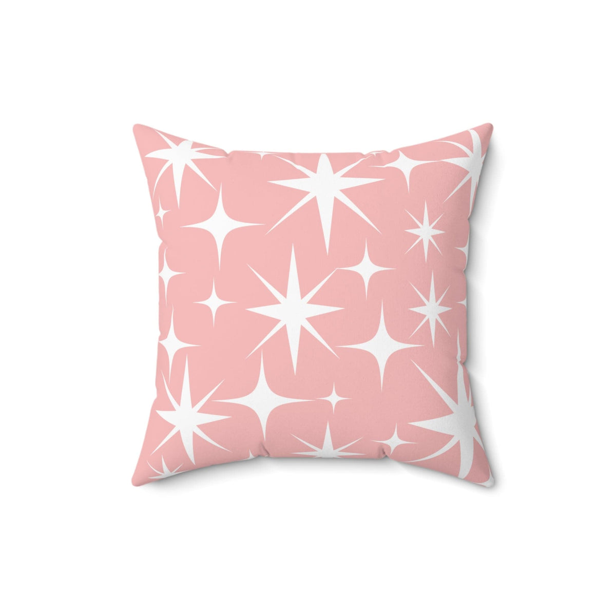 Atomic 50's Pink Starburst, Mid Century Modern Pillow And Cover Home Decor