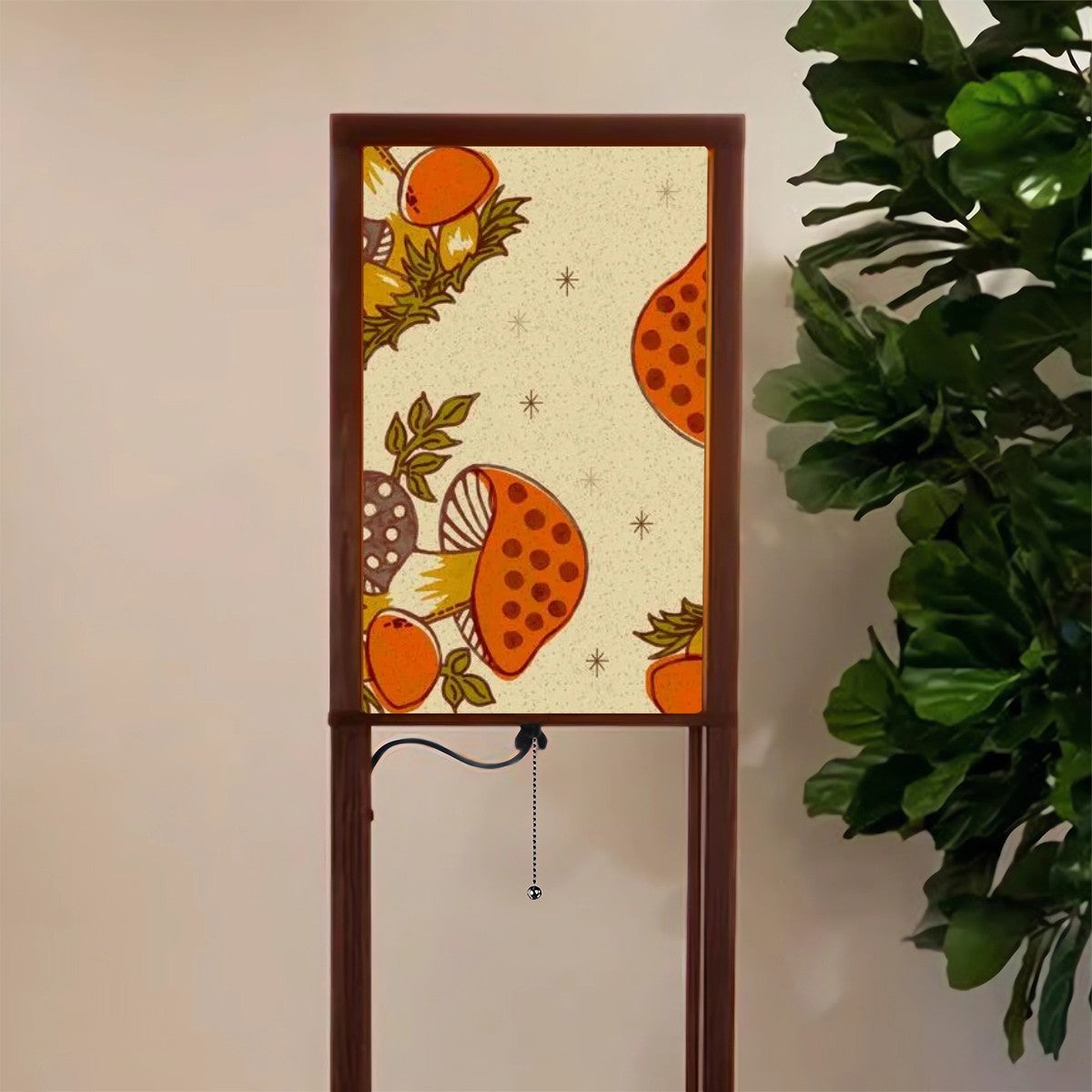 Sears Merry Mushroom Groovy 70s Shelf Floor Lamp - Mid Century Modern Gal