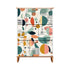 Mid Mod Boho Designed Shoe Storage Shoe Cabinet - Mid Century Modern Gal