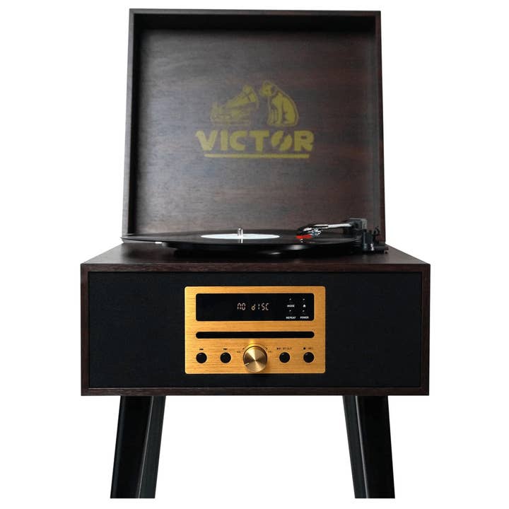 Wholesale Victor Newbury 8-in-1 Turntable Music Center