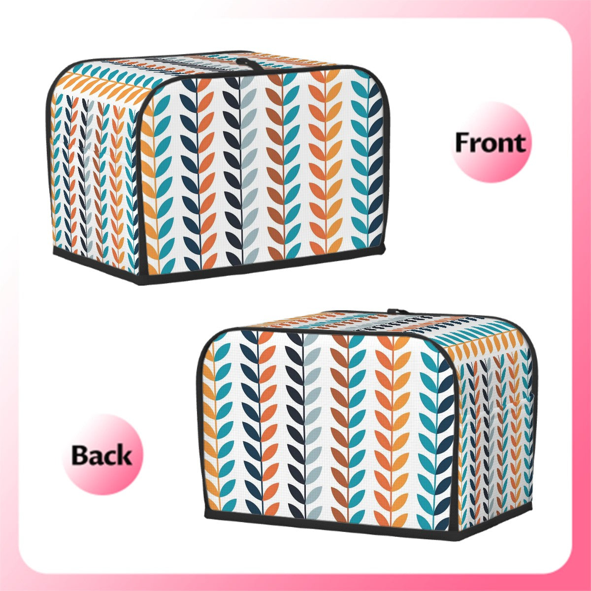 Retro Scandinavian Designed Mid Century Modern 2 Slice Toaster Cover - Mid Century Modern Gal