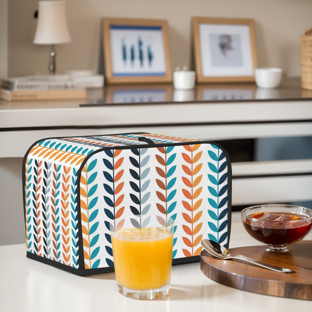 Retro Scandinavian Designed Mid Century Modern 2 Slice Toaster Cover - Mid Century Modern Gal