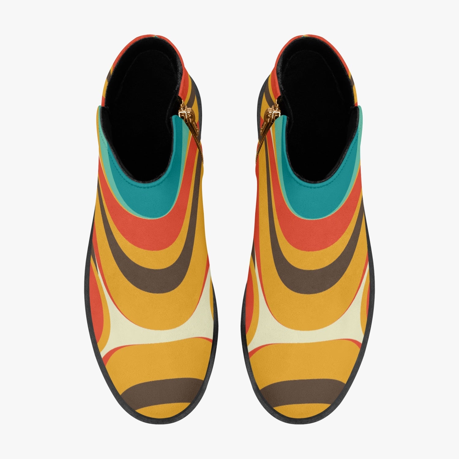 Mid Century Modern Groovy Mod Fashion Shoe Boots - Mid Century Modern Gal