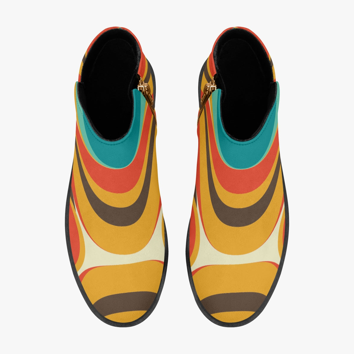 Mid Century Modern Groovy Mod Fashion Shoe Boots - Mid Century Modern Gal