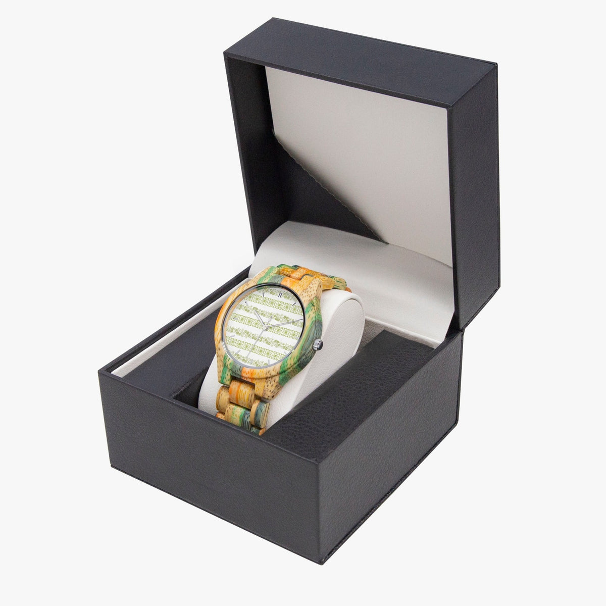 Pyrex Collector Special Unique Time Piece, Retro Bamboo Watch - Mid Century Modern Gal