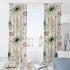 Mid Century Modern Custom Window Curtains, Atomic Pink, Green, Astro Sputnik Starburst, Space Age, MCM Window Curtains Home Decor Blackout / 50" × 84"