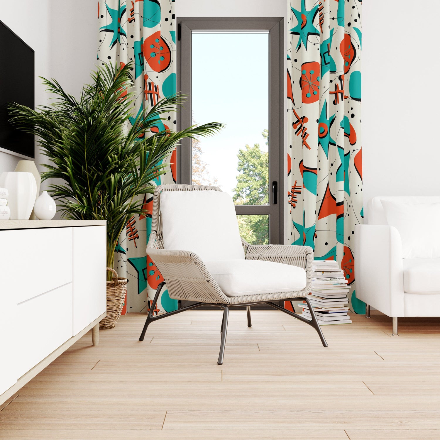 Mid Century Modern Designed Kitschy 50&