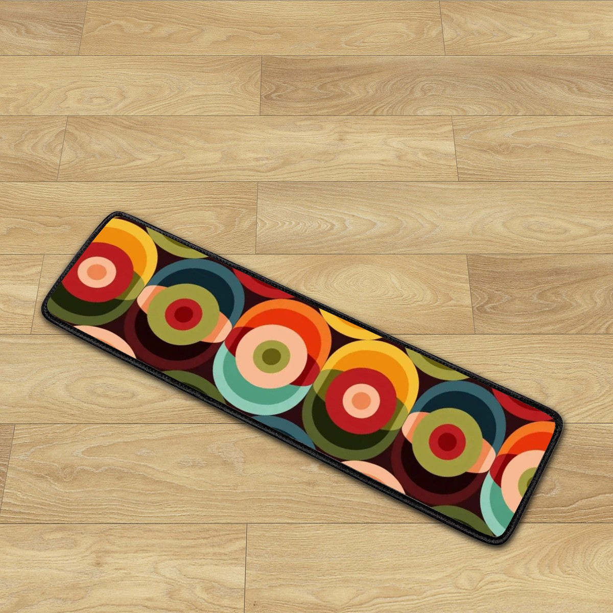 Retro Groovy Mod Stair Carpet Treads - Mid Century Modern Gal