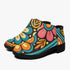 Hippie Hipster Shoe Boots, Floral 60s 70s Mod Footwear - Mid Century Modern Gal