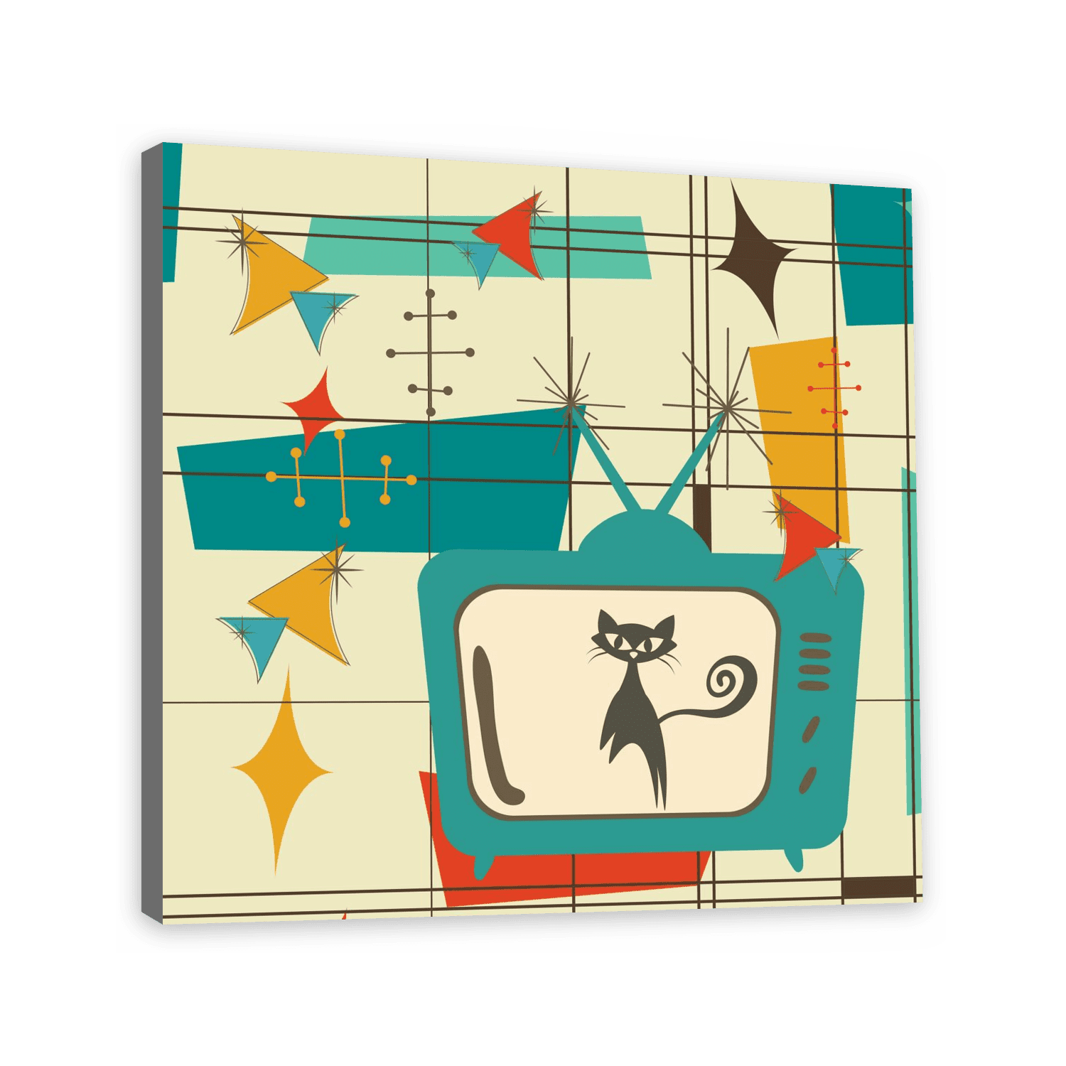 Canvas with custom design square Canvas