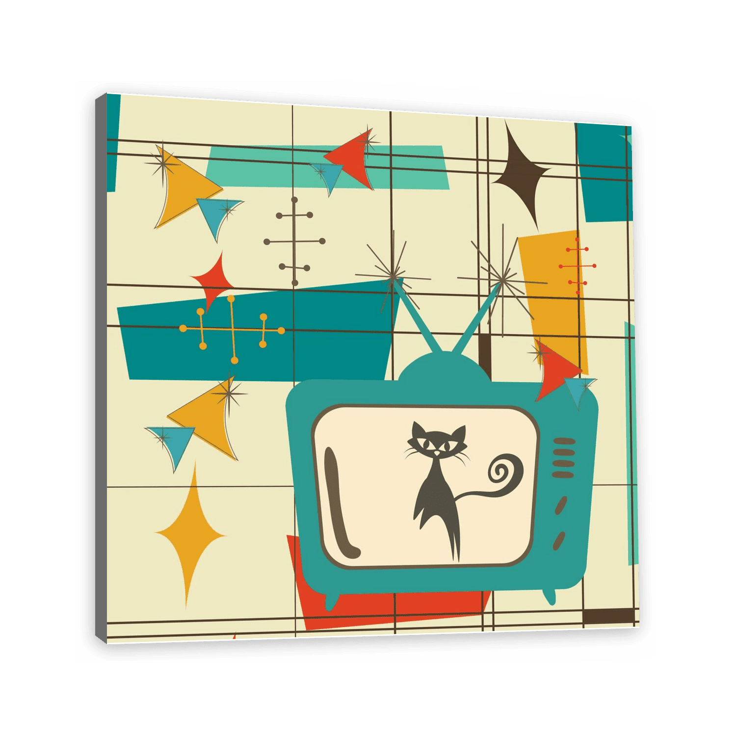 Canvas with custom design square Canvas