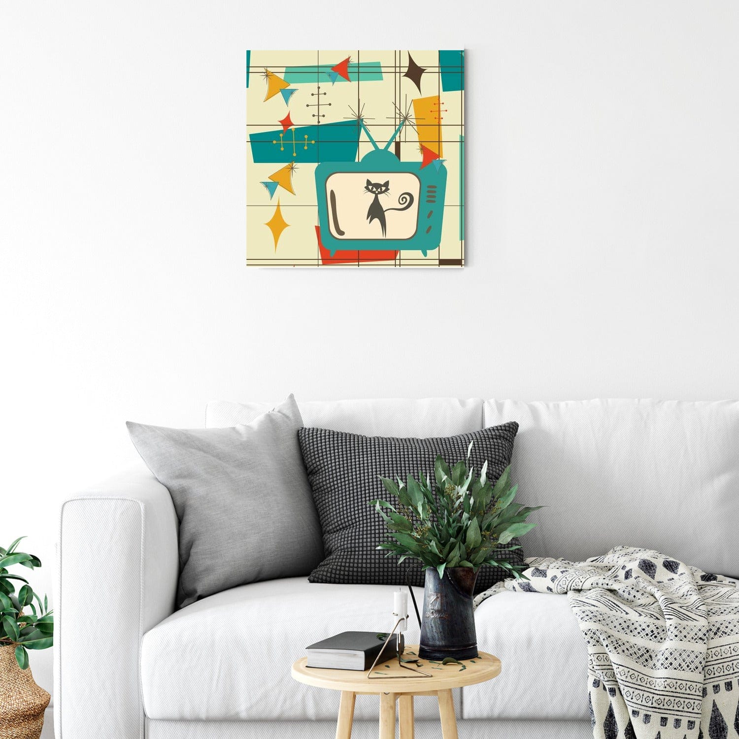 Canvas with custom design square Canvas