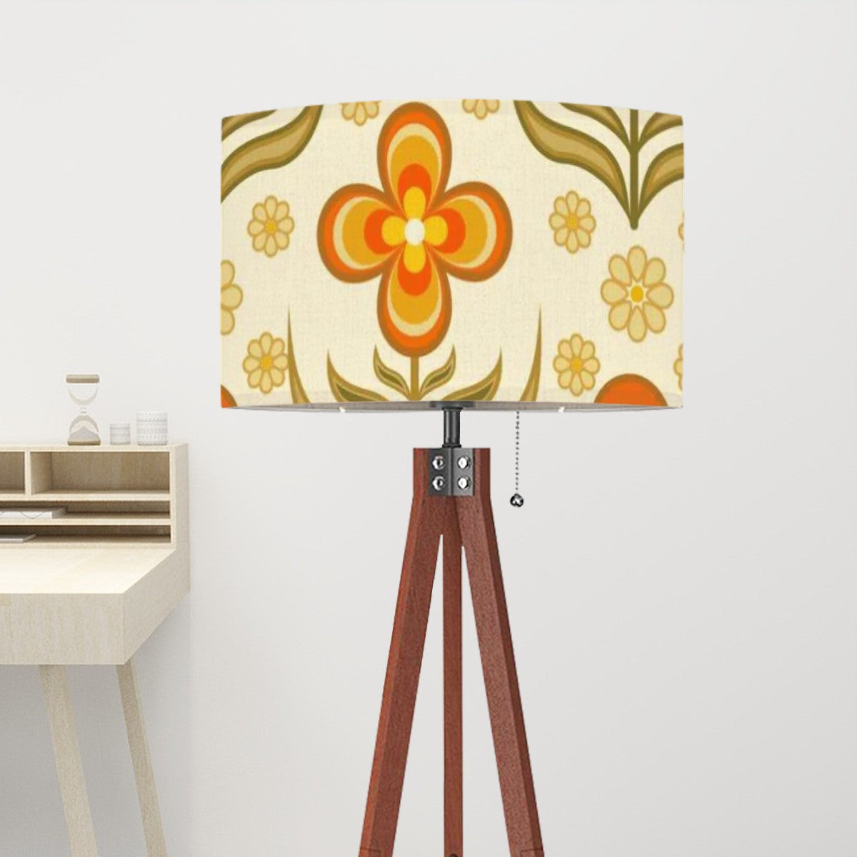 Flower Power Groovy Mod Retro Floor Lamp - Mid Century Modern Gal