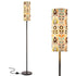 Scandinavian Modern Danish Floral Designed Mid Century Modern Slim Floor Lamp - Mid Century Modern Gal
