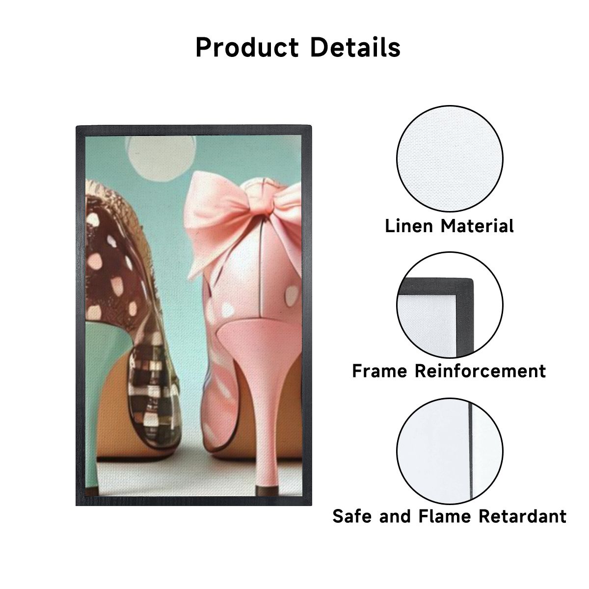 Shoe Lover Mid Mod Lampshade for Floor Lamp with Shelves - Mid Century Modern Gal
