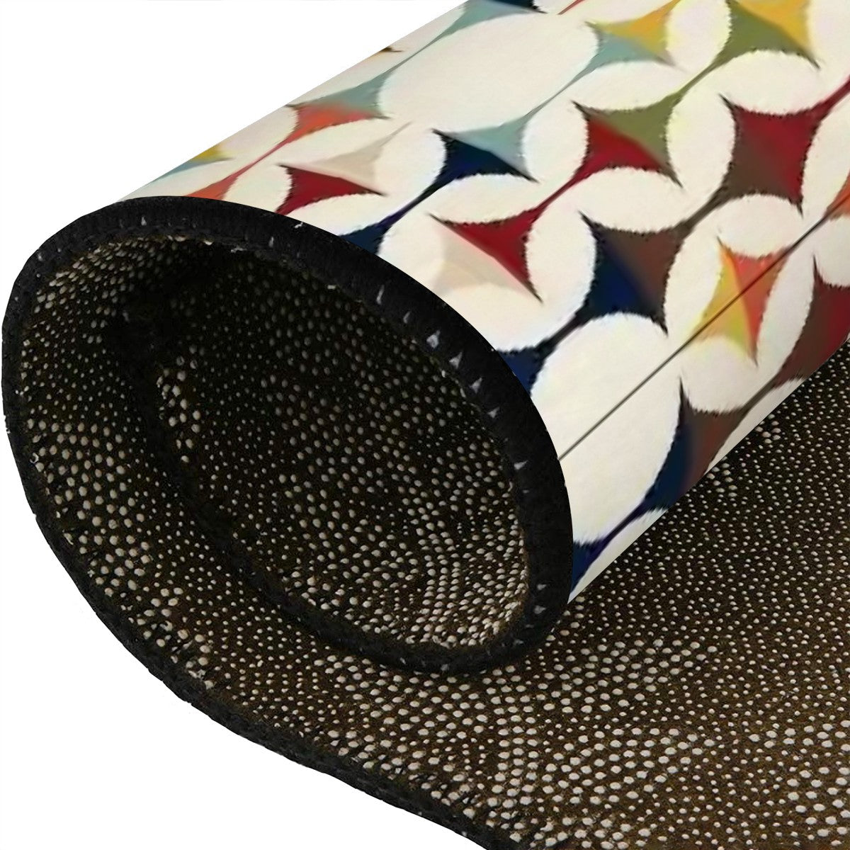 Scandinavian Designed Mid Century Modern Oval Floor Mat Rug - Mid Century Modern Gal