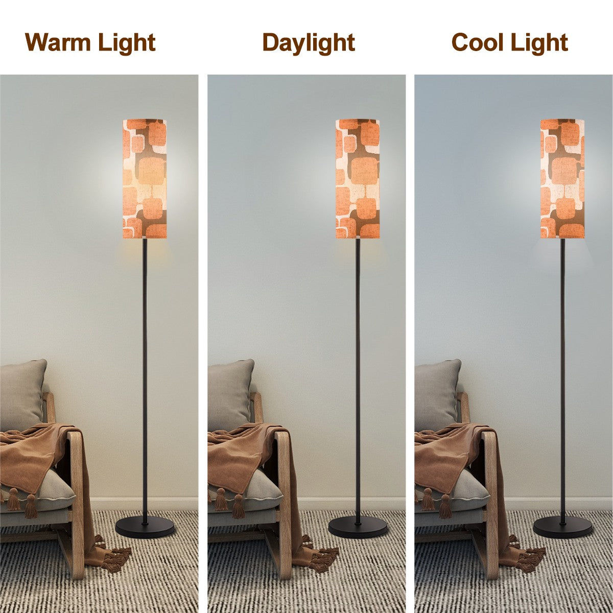 Retro Geometric Mid Century Modern Floor Lamp, Vintage Atomic Age Decor - Mid Century Modern Gal