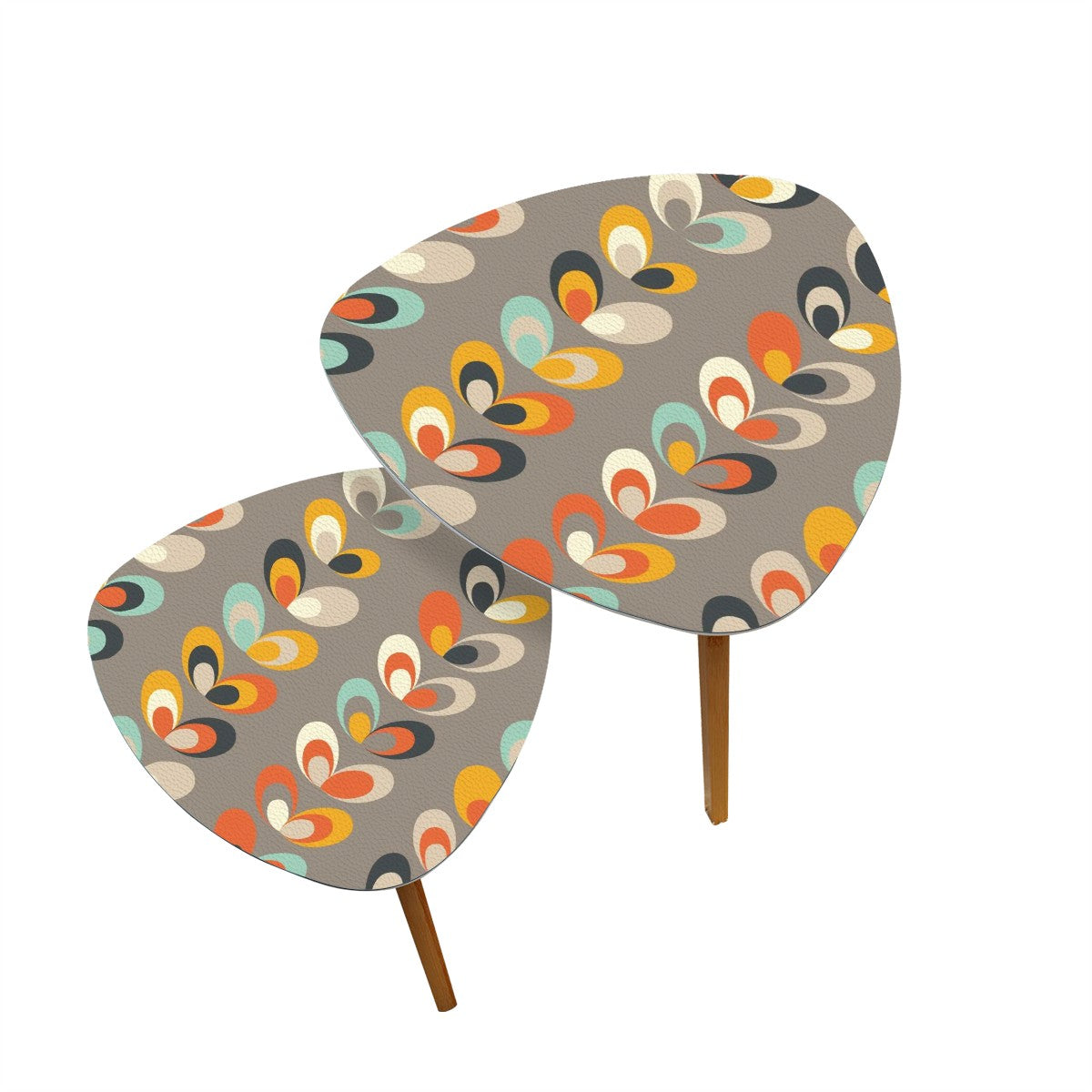 Mid Century Modern Scandinavian Designed Modern Danish Nesting Tables - Mid Century Modern Gal