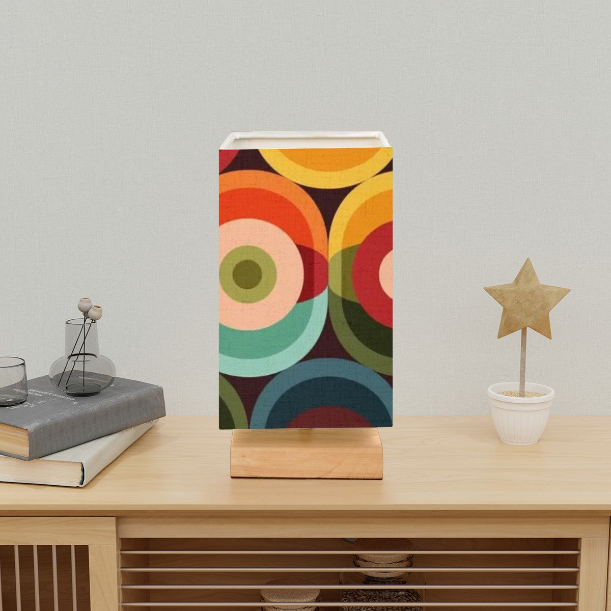 Retro 60s Groovy Orb Mid Century Table Lamp - Mid Century Modern Gal