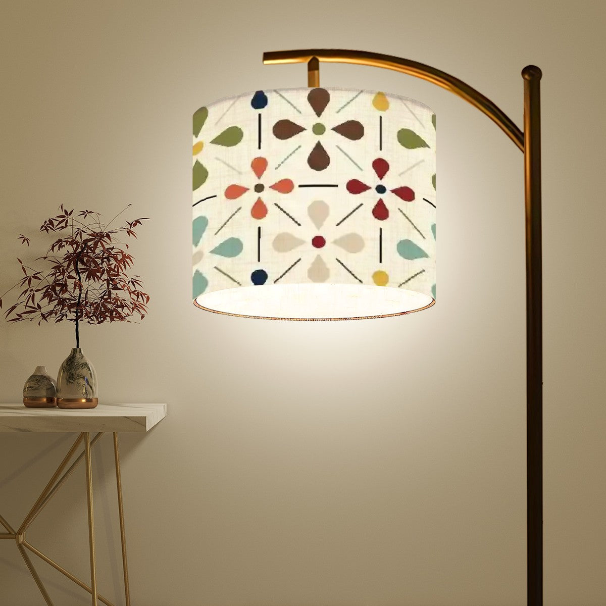 Mid Century Modern Scandinavian Modern Danish MCM Arc Floor Lamp - Mid Century Modern Gal