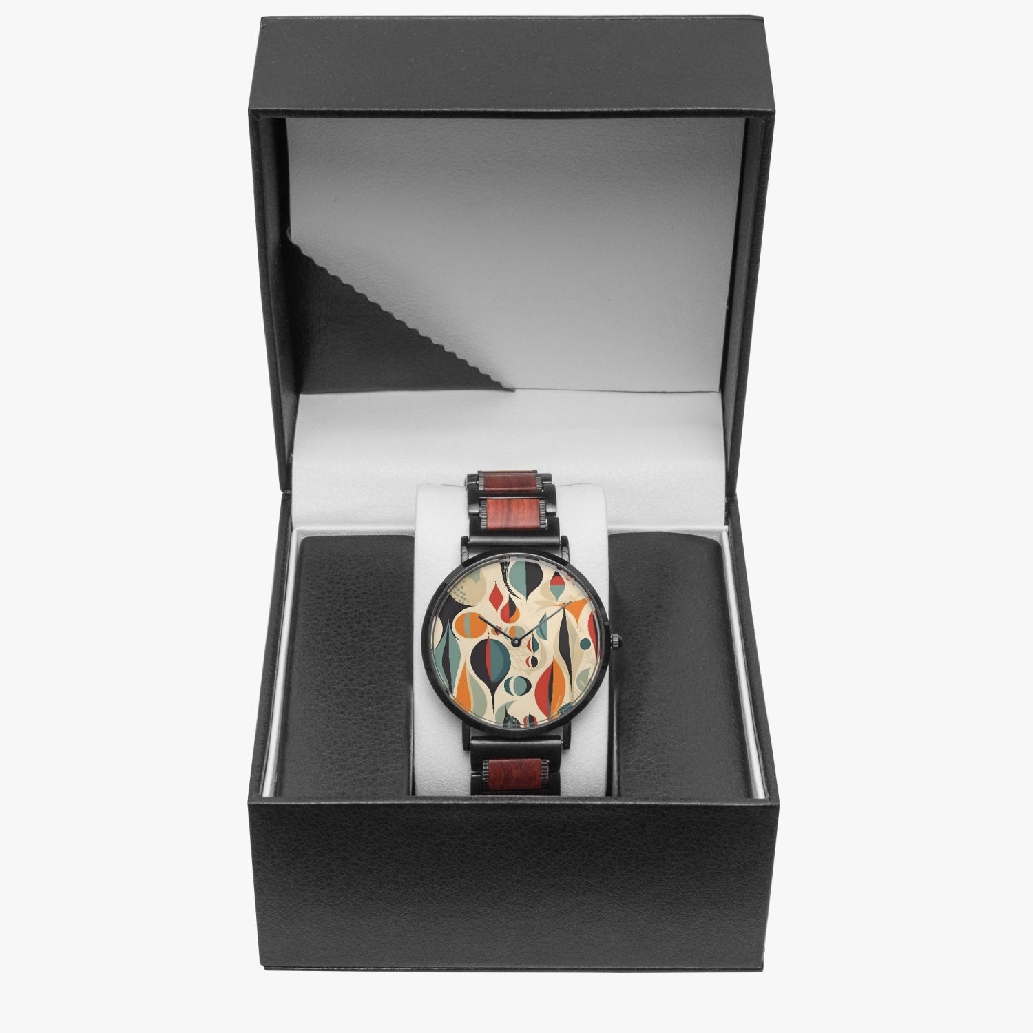 Mid Century Modern Man, Retro Dude, Classy Styled Time Piece - Mid Century Modern Gal