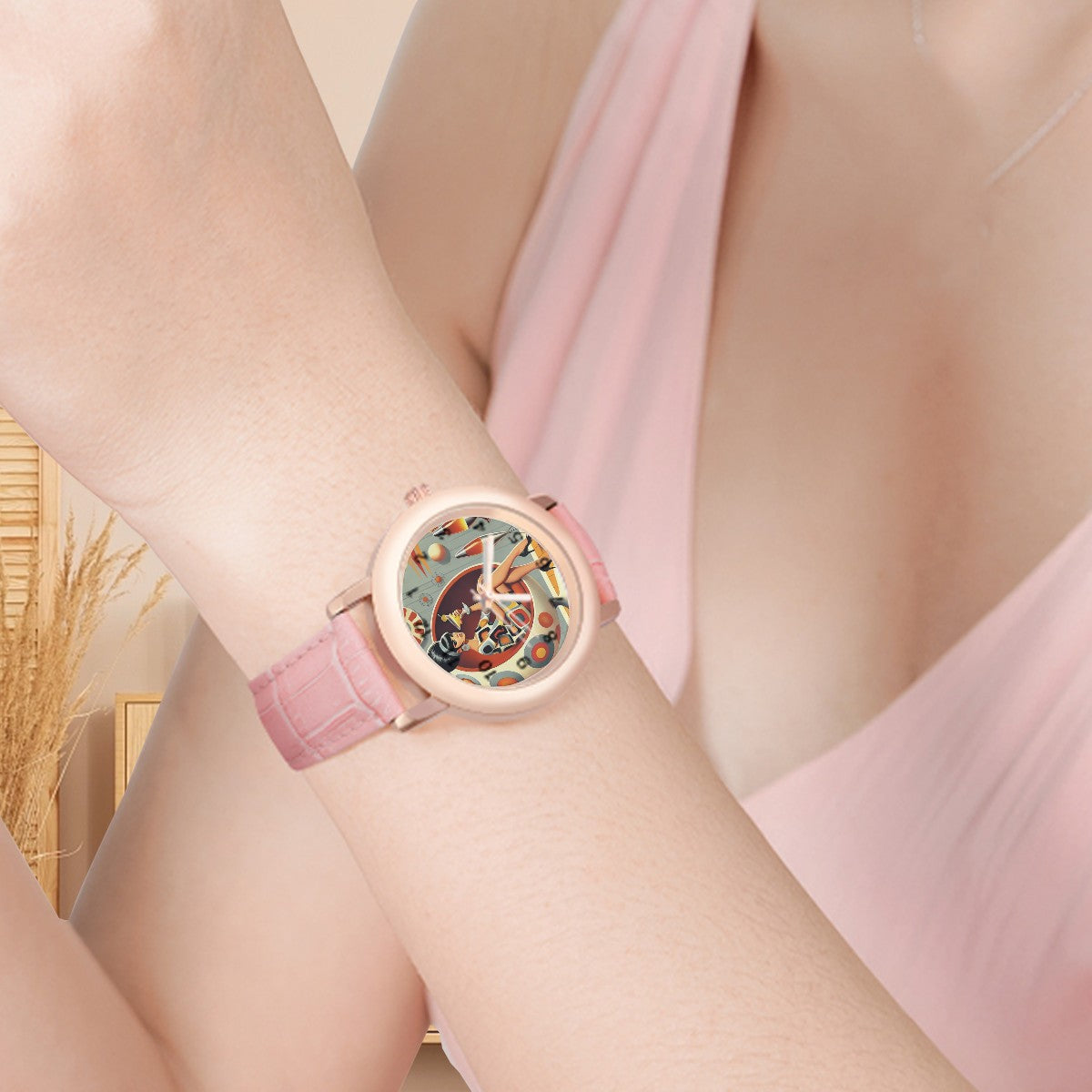 Mid Mod 60s Retro Gal, Kitschy Fun Women&