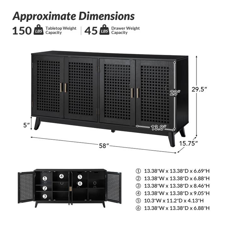Wholesale Alexis Sideboard